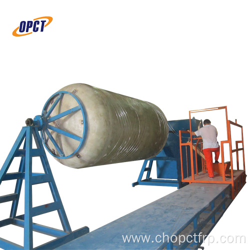 FRP tank and pipe winding machine